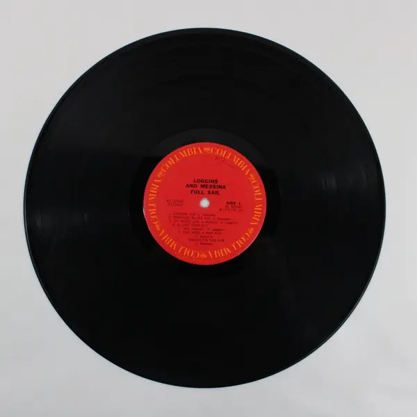 Loggins & Messina Full Sail Columbia 12" Vinyl Record 1973