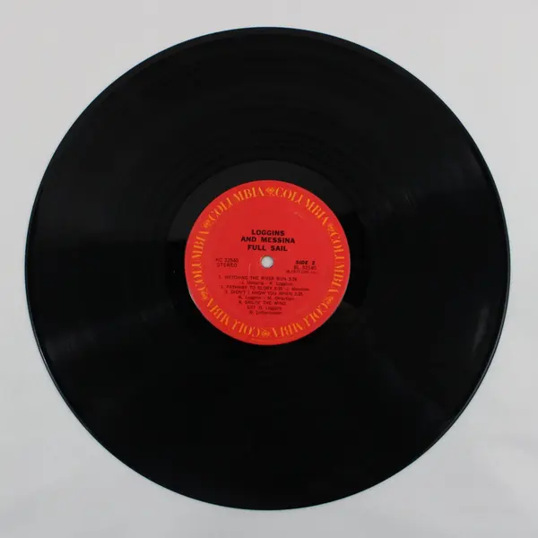 Loggins & Messina Full Sail Columbia 12" Vinyl Record 1973
