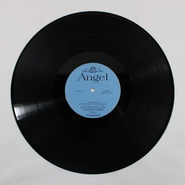 Angel Brahms Symphony No. 2 Philharmonia Klemperer 12-Inch Vinyl LP