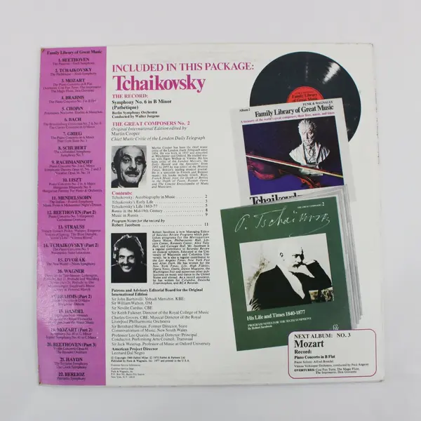 Funk & Wagnalls Family Library of Great Music Album 2 12"Vinyl record