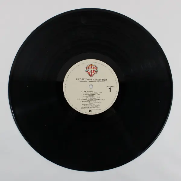 Ambrosia Life Beyond L.A. 1978 Warner Bros BSK 3135 12" Vinyl LP