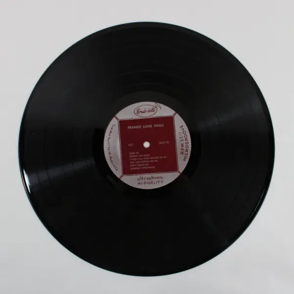 Frankie Laine Sings Rondo-lette Ultraphonic Hi-Fi 12" Vinyl LP