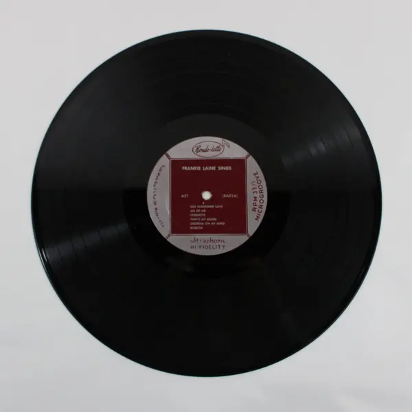 Frankie Laine Sings Rondo-lette Ultraphonic Hi-Fi 12" Vinyl LP
