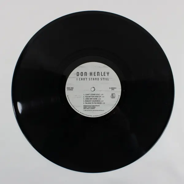 Don Henley I Can't Stand Still 1982 Asylum 12" Vinyl Record E1-60048 