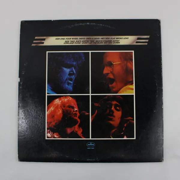 Bachman-Turner Overdrive Four Wheel Drive 12"  Vinyl Record Mercury SRM-1-1027