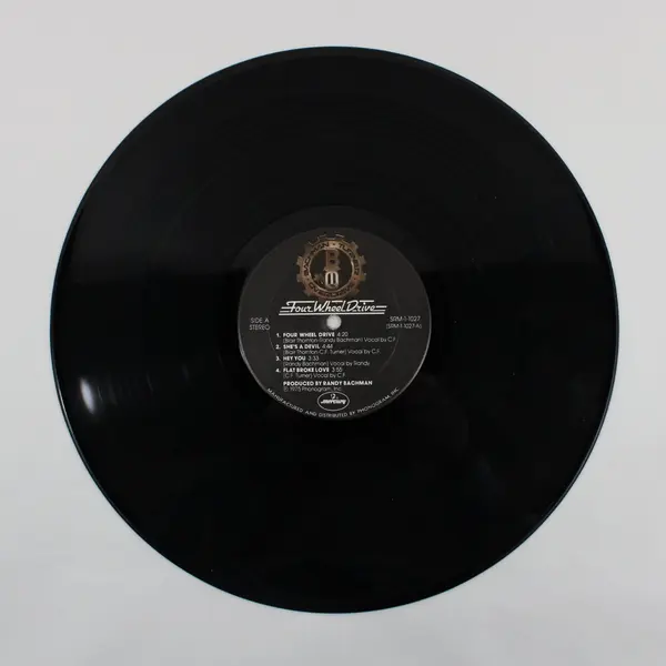 Bachman-Turner Overdrive Four Wheel Drive 12"  Vinyl Record Mercury SRM-1-1027