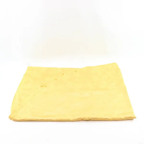 Holiday Things RN72191 Oval Tablecloth Yellow Tone-on-Tone Floral 56 x 78