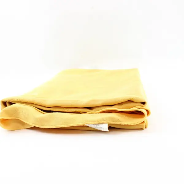 Holiday Things RN72191 Oval Tablecloth Yellow Tone-on-Tone Floral 56 x 78