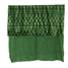 HD Designs Plush Fleece Blanket Forest Green, 68"x48", #RN 29360