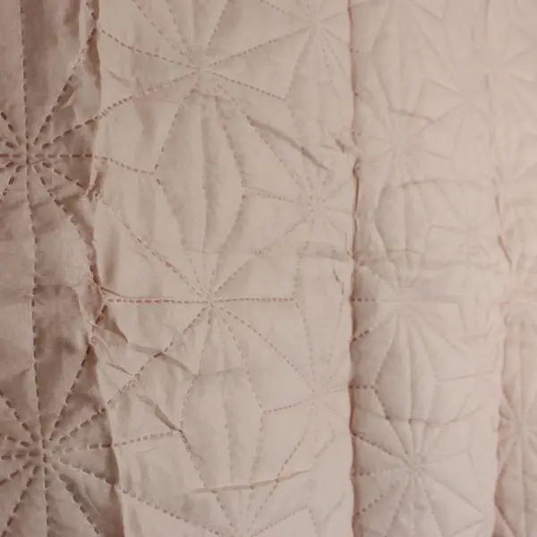 Wervity Light Pink Twin Size Coverlet 68 x 86