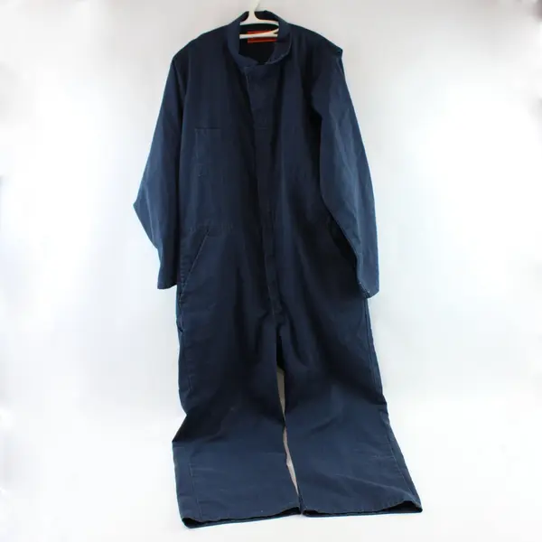 Softwear For Hardwear by GCA Navy Blue Zip Jumpsuit 44R Workwear