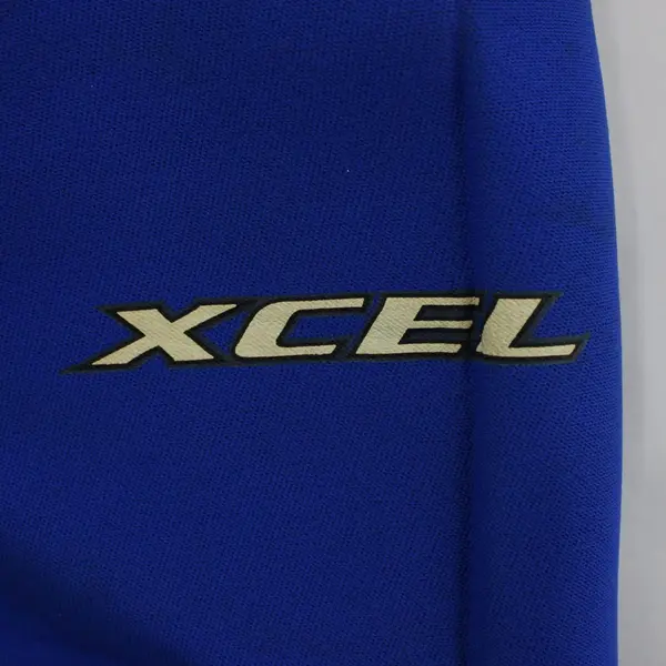 Xcel Men's XXL Black Blue Short-Sleeve Wetsuit Top FLAWED
