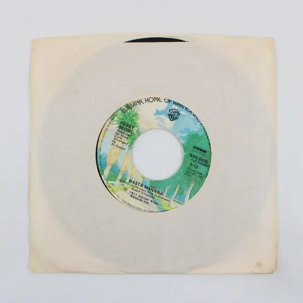 Debby Boone You Light Up My Life /Hasta Manana 7"Vinyl Record 1977