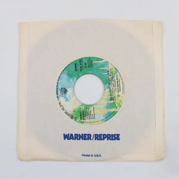 Debby Boone You Light Up My Life /Hasta Manana 7"Vinyl Record 1977
