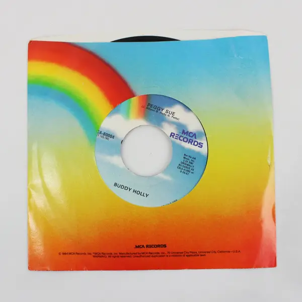 Buddy Holly Peggy Sue /Everyday 7" Vinyl Records MCA-60004