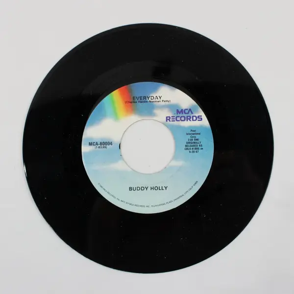 Buddy Holly Peggy Sue /Everyday 7" Vinyl Records MCA-60004