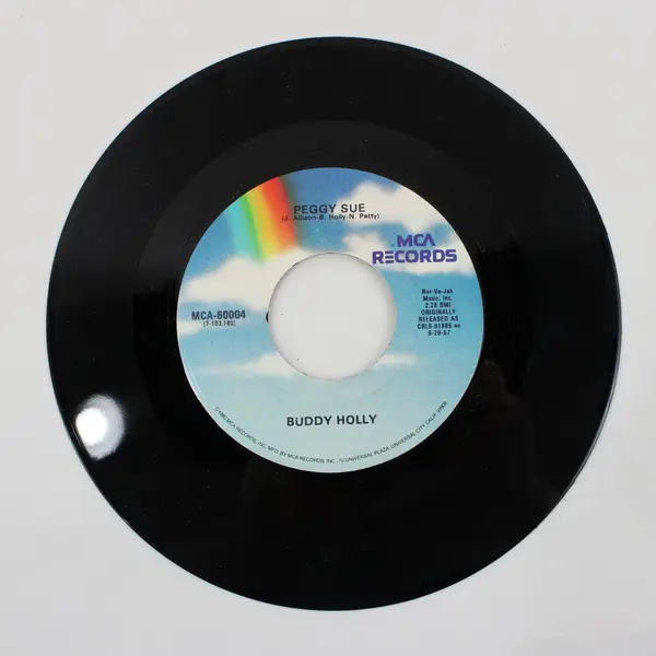 Buddy Holly Peggy Sue /Everyday 7" Vinyl Records MCA-60004