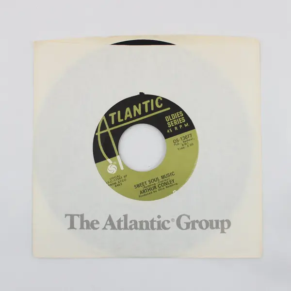 Arthur Conley Sweet Soul Music/Funky Street Atlantic 7" Vinyl Record OS-13077