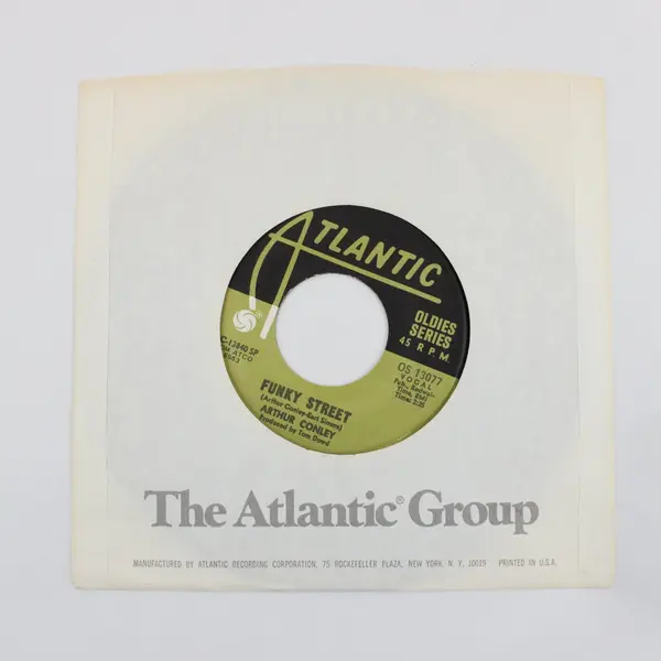Arthur Conley Sweet Soul Music/Funky Street Atlantic 7" Vinyl Record OS-13077