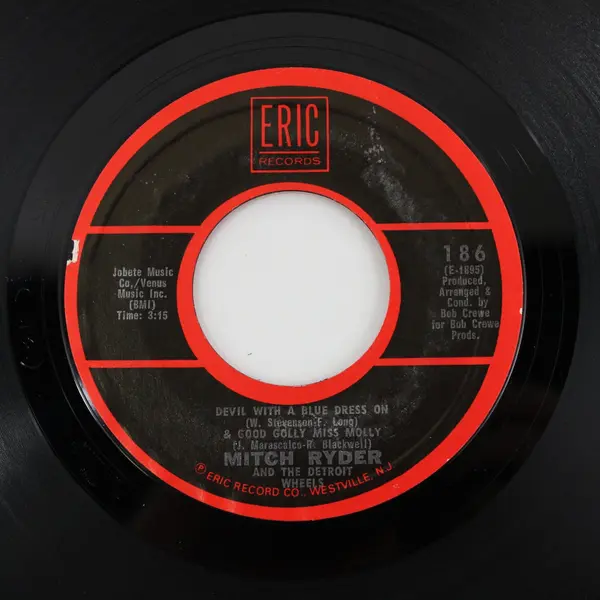 Mitch Ryder & Detroit Wheels Devil With a Blue Dress On /Break Out 7" Vinyl