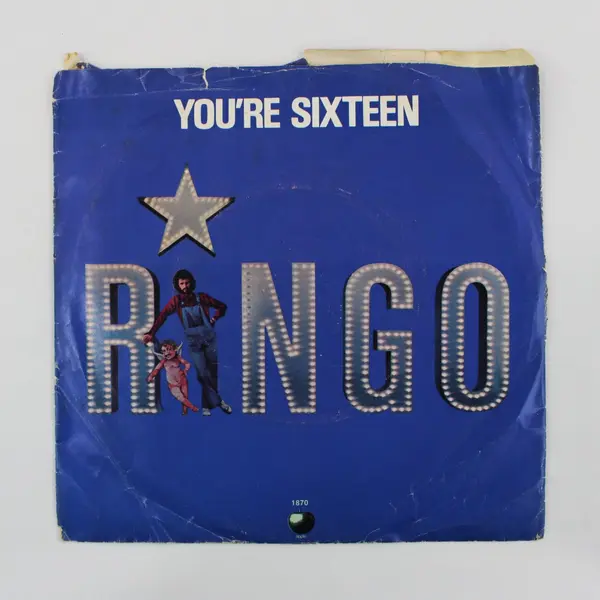 Ringo Starr You're Sixteen / Devil Woman 7" Vinyl Record Apple Records