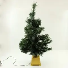 Small Fiber Optic Color Changing Christmas Tree 31 Inch Tabletop