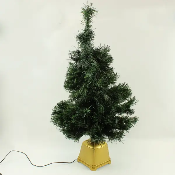 Small Fiber Optic Color Changing Christmas Tree 31 Inch Tabletop