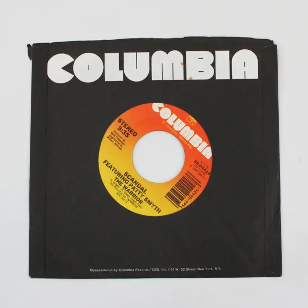 Scandal Patty Smyth Less Than Half/ The Warrior 7" Vinyl Record Columbia