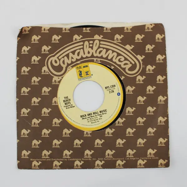 The Beach Boys Rock And Roll Music/ The T  M  Song  7" Vinyl Record Reprise.