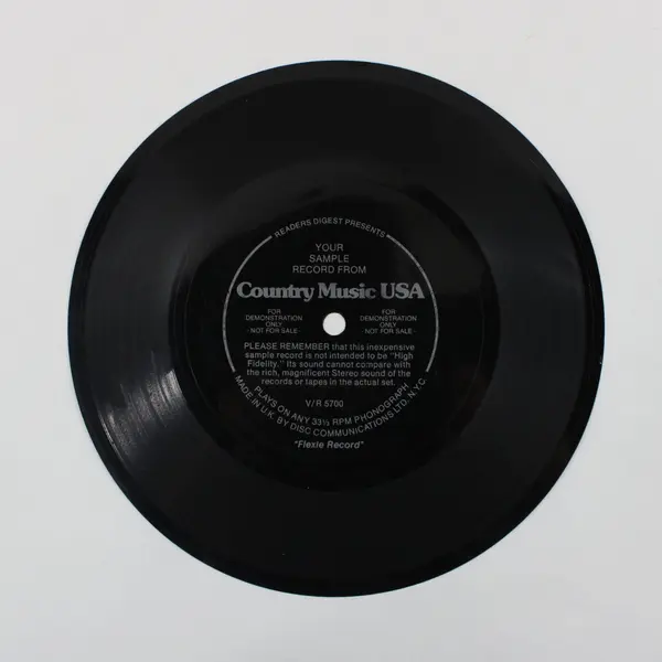 Reader's Digest Country Music USA 7-Inch Flexi Disc V/R 5700