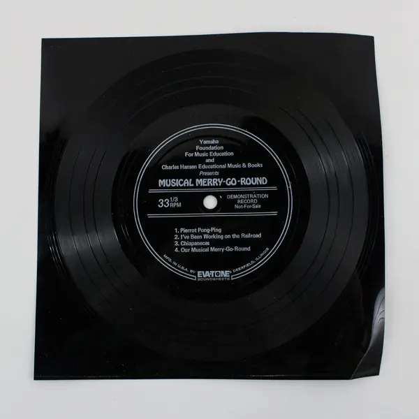 Evatone Musical Merry-Go-Round 7" Flexi Disc Demo Not-For-Sale