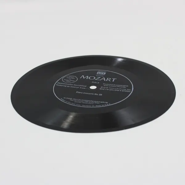 Time-Life Mozart 7" Demonstration Soundsheet Classical Flexi Disc