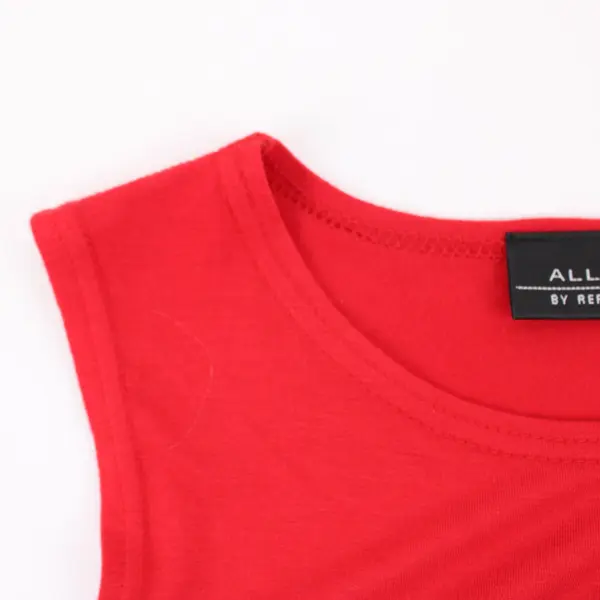 All Points by Reference Point Women's Small Red Tank Top