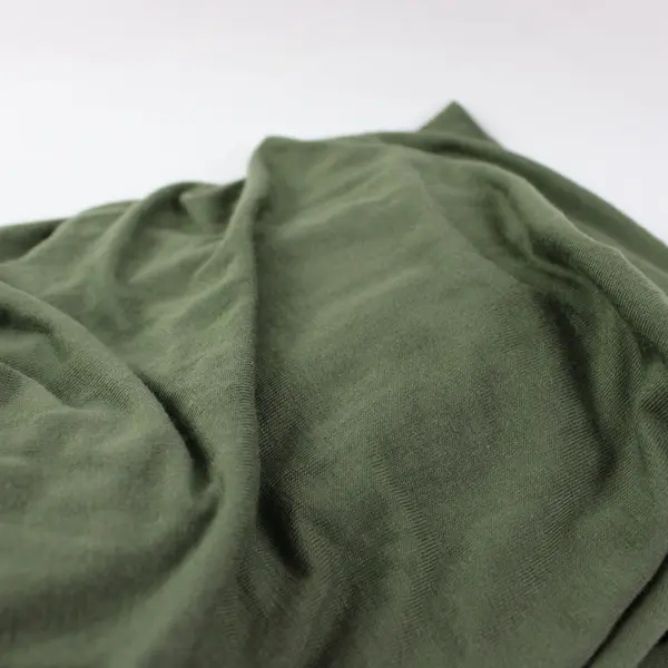 Women's Large Army Green V-Neck Short Sleeve Maxi T-Shirt Dress