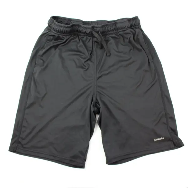 Athletic Works DriWorks Youth XXL 18 Black Athletic Shorts