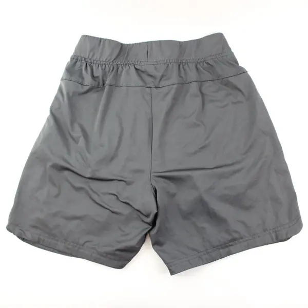 Mitre Youth Medium Gray Athletic Shorts FLAWED