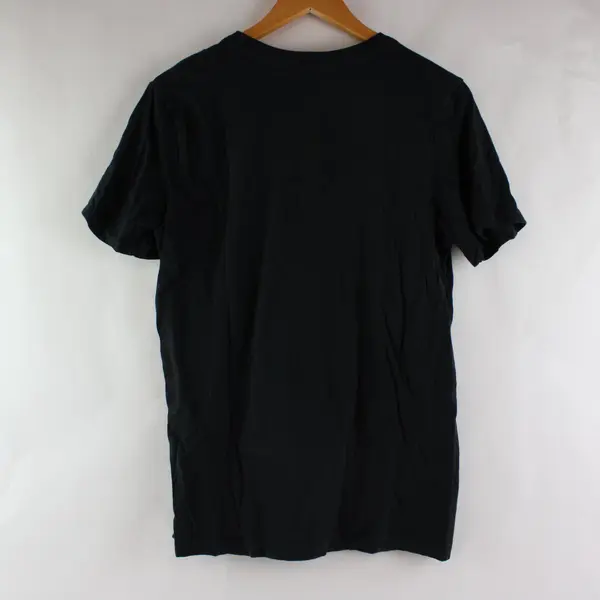 Nike Men's Small Black T-Shirt with Nike Logo Palm Tree Graphic