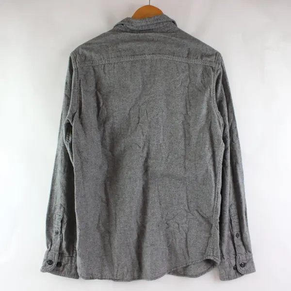 Sonoma Men's Gray Long Sleeve Button-Up Shirt Size Small