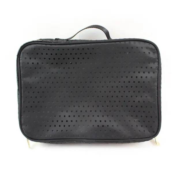 Modella Black Travel Makeup Cosmetics Toiletry Bag