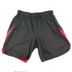 Russell Athletic Men's Athletic Shorts Black Red Small 28-30 Waist