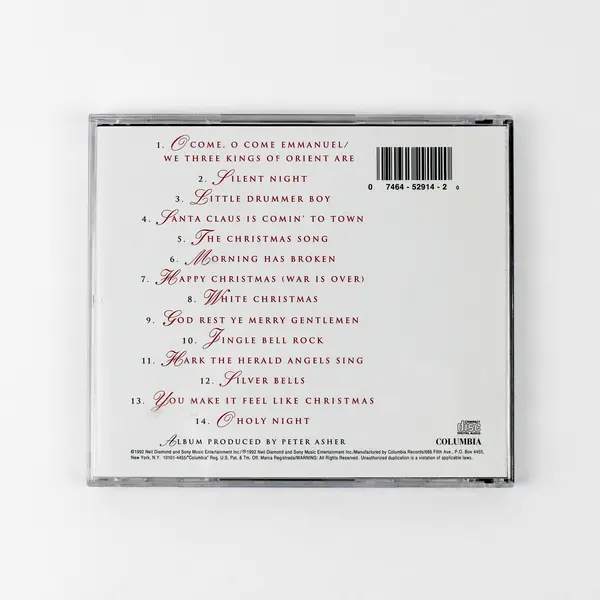 Neil Diamond The Christmas Album CD 1992 14 Tracks, # CK 52914
