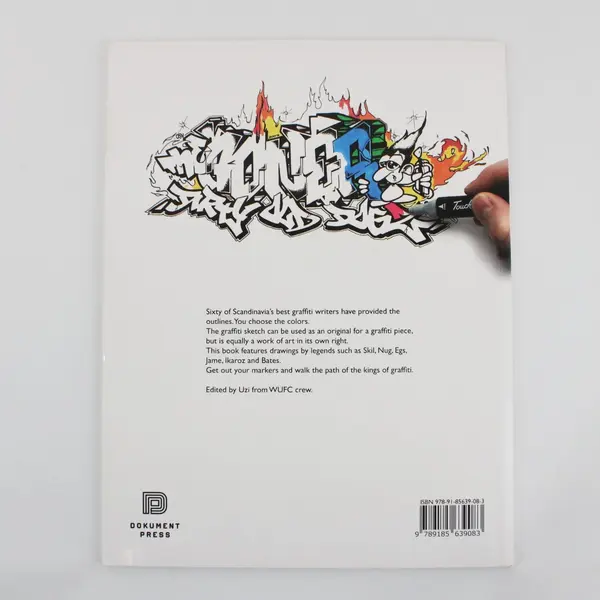 Graffiti Coloring Book Street Art Designs 2014 Paperback Dokument Press