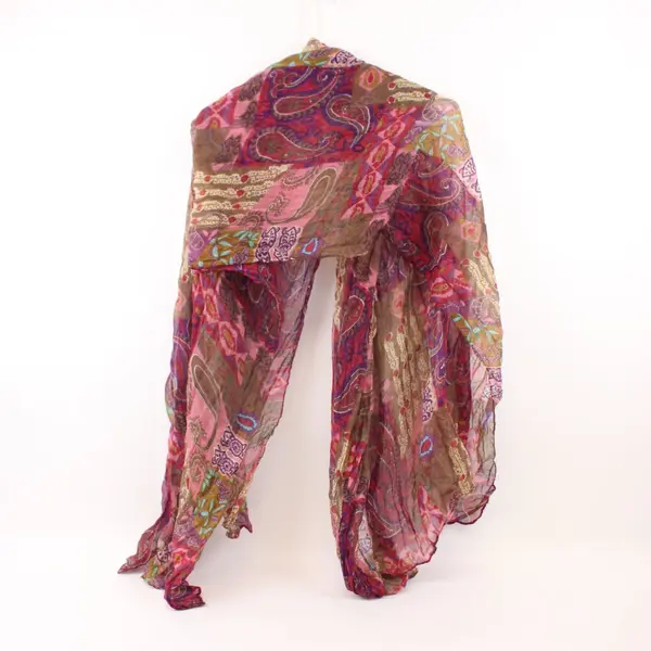 Indian Cotton Patchwork Shawl Multicolor