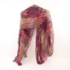 Indian Cotton Patchwork Shawl Multicolor