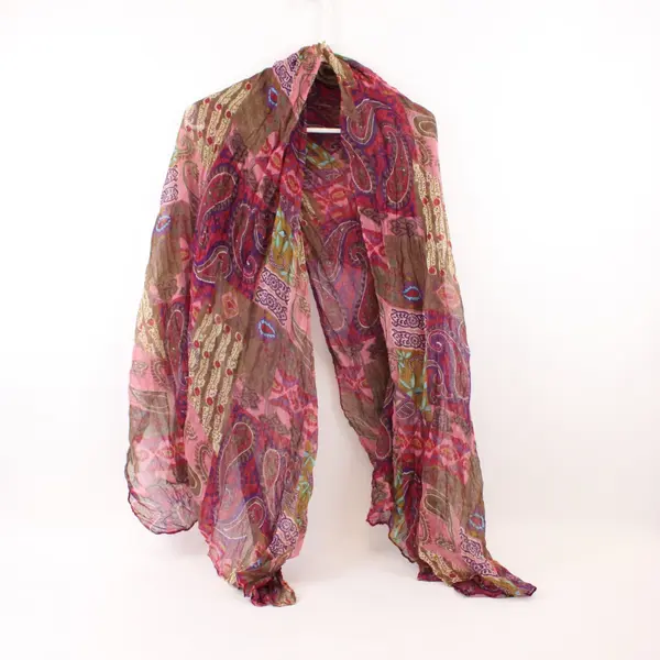 Indian Cotton Patchwork Shawl Multicolor