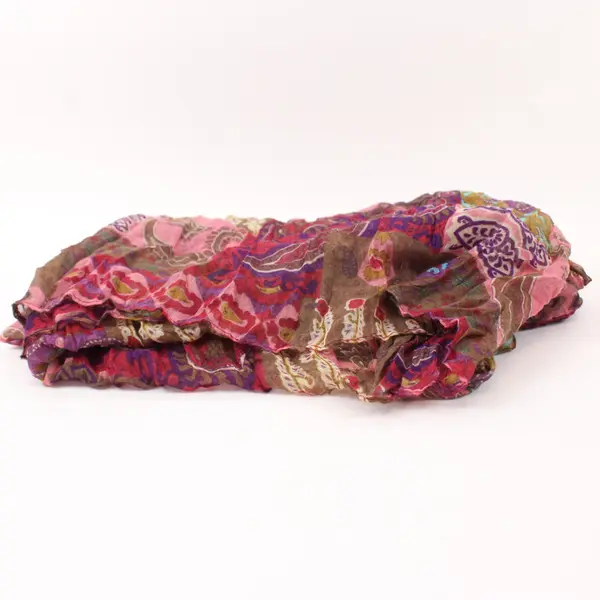 Indian Cotton Patchwork Shawl Multicolor