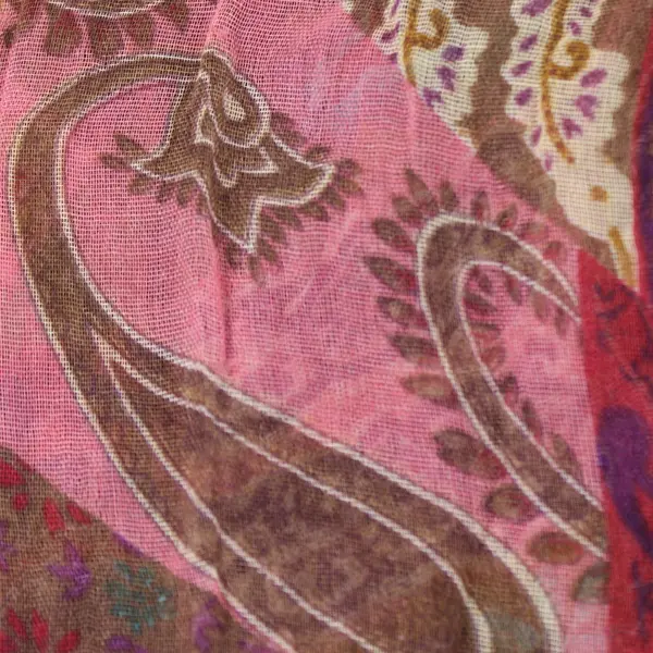 Indian Cotton Patchwork Shawl Multicolor