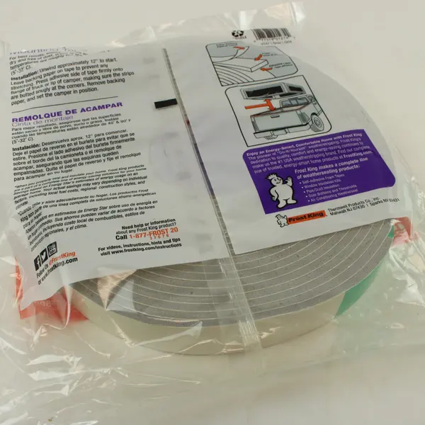 Frost King Camper Mounting Foam Tape 1-1/4" x 3/16" x 30 ft