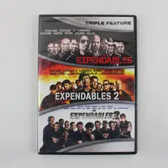 Triple Feature DVD The Expendables 1 2 & 3 Stallone & Statham Brand New Sealed