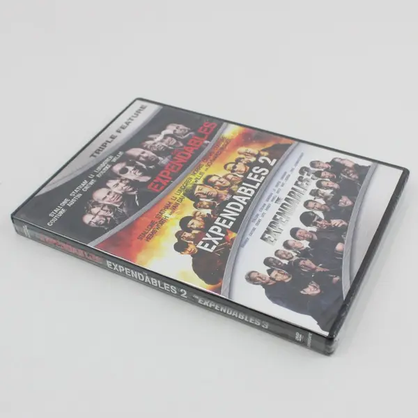 Triple Feature DVD The Expendables 1 2 & 3 Stallone & Statham Brand New Sealed